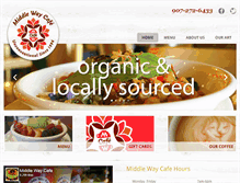 Tablet Screenshot of middlewaycafe.com